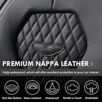 Coverado Automotive Seat Covers, Leather Seat Covers Front Seat, Black Car Seat Covers, Luxury Car Seat Covers, Seat Cushion,