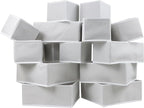 Fordonral 16 Pack Drawer Organizer Clothes, Foldable Fabric Dresser Organizer Closet Organizers and Storage Box for Underwear