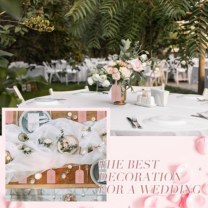 Amylove Bulk Luggage Tags Wedding Favors Adventure Begins Luggage Tags for Guests Travel Tag for Suitcase Bridal Gift 24 Pack
