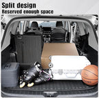 Cargo Mat with Backrest Mat 2-in-1 for 2024 2025 2026 Toyota Grand Highlander Car Mat Accessories, TPE All Weather Cargo Liner Trunk Mat(Grand Highlander-2 in 1 Trunk Mat)