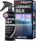 Carfidant Ceramic Silk - Ceramic Coating Spray - High Gloss, Hydrophobic Protection & Chemical Resistance for Cars, RVs & Boats - Long-Lasting Shine & Durability for Exterior Detailing - 16.9 fl. Oz.