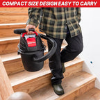 Shop-Vac 9303511 2.5 Gallon Wet Dry Vacuum, 2.5 Peak HP, 1.25 Inch Diameter x 4 Foot Hose, 12 Ft Cord Length, Wall Mounted, I