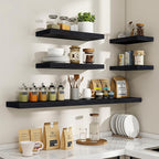 36 Inch Floating Shelves, 36"x9.25"x1.5" Inch Deep Floating Shelves for Wall, Wooden Shelves for Bathroom, Bedroom, Living Ro