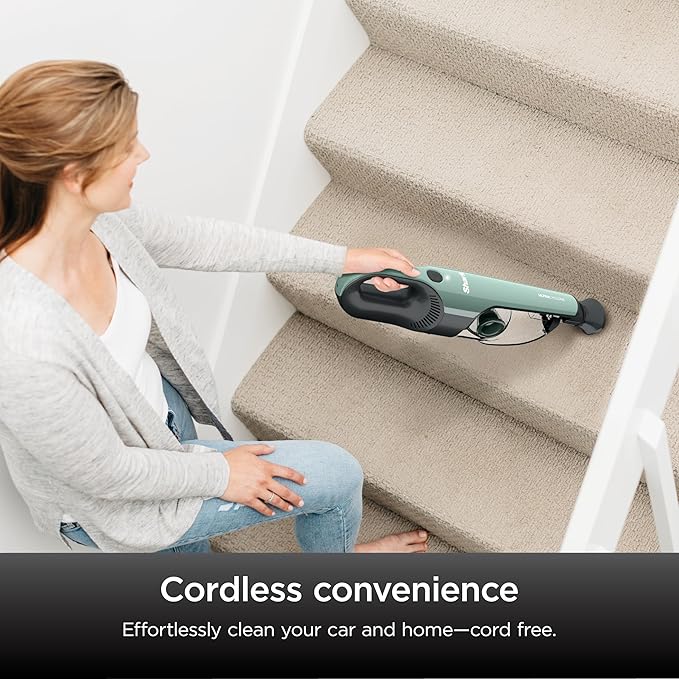 Shark UltraCyclone Pro Cordless Handheld Vacuum, Powerful Suction, Handheld Vacuum for Car & Home, Crevice Tool, Scrubbing Br