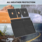 LASFIT Floor Mat with Backrest Mat Ford Expedition Max & Lincoln Navigator L 2025 2026(fit 7 and 8 Seats),Costom Fit All Weather Protection TPE Easy Clean Cargo Liners,4pcs,Black