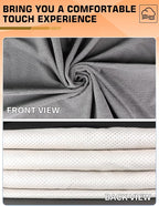 Universal Car Seat Cover Towel, Waterproof Washable Sweat Protection for Front Bucket Seats, Non-Slip Fit, Fits Cars SUVs Tru