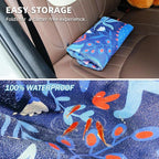 Waterproof Sweating Car Seat Cover for Post Gym Workout, Running, Swimming, Beach and Hiking, Universal Fit Non-Slip Bucket S
