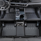 Floor Mats for Kia Sportage Gas 2023-2026, All Weather Floor Mats Trunk Cargo Liner with Backrest Protectors Accessories, Full Coverage Set (Not fit Hybrid)