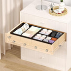 DIMJ Drawer Organizer Clothes - 18 Pack Closet Drawer Organizer Bins for Baby Clothes Storage, Fabric Dresser Organizer for N
