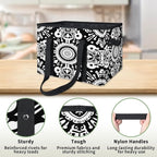 Reusable Grocery Bag, Foldable Large Shopping Tote Bag for Groceries Kitchen Picnic Car Trunk