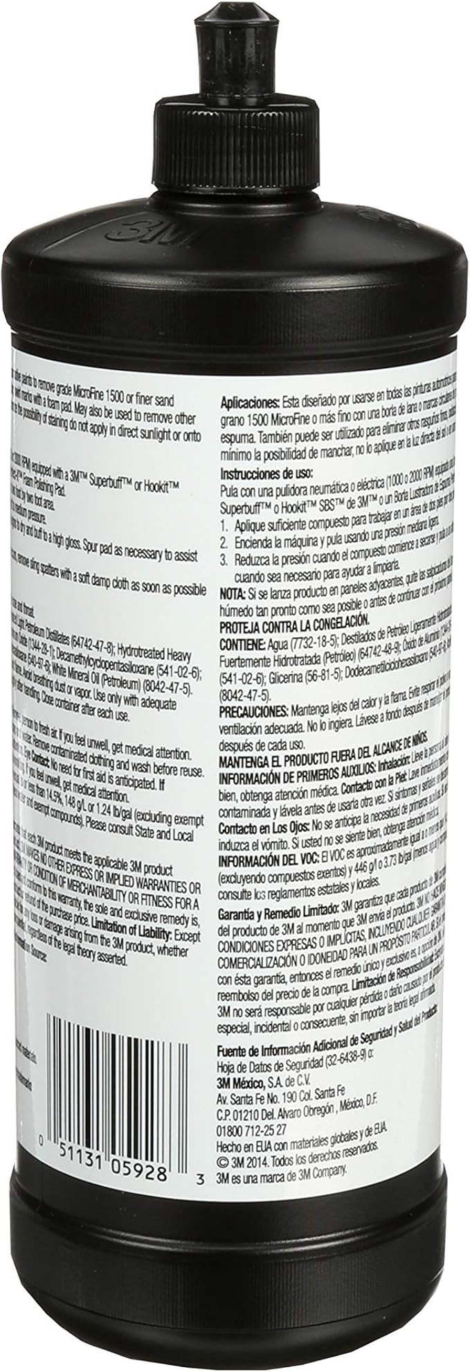 3M Finesse-it II Machine Polish, 05928, 1 qt (32 fl oz/946 mL)
