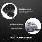 Dual Laser Garage Assist Parking Guide, 360 Degree Adjustable Laser Head Guide Sensor with AC Adapter, Motion Activated Park Right Assistance Stop Indicator for Car SUV Truck