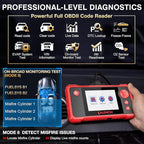 LAUNCH CRP123 V2.0 OBD2 Scanner-2026 New Model Engine/ABS/SRS/Transmission Diagnostic Scan Tool SRS Airbag Code Reader,3 Reset