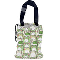 Cute Frog Car Garbage Bag,Waterproof Small Car Trash Bag Hanging Back of Seat,Drawstring Hanging Car Trash Bag with Adjustable Buckle for Car Accessories