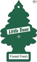 LITTLE TREES Car Air Freshener | Hanging Paper Tree for Home or Car | Lavender | 24 Pack