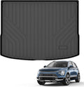 All Weather Cargo Mat Fit for Kia NIRO 2026-2023 (Not for PHEV or EV) TPE Rubber Cargo Liner Set NIRO Accessories All Season Guard Odorless Anti-Slip Trunk Tray Black