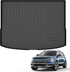 All Weather Cargo Mat Fit for Kia NIRO 2026-2023 (Not for PHEV or EV) TPE Rubber Cargo Liner Set NIRO Accessories All Season Guard Odorless Anti-Slip Trunk Tray Black