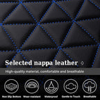 Coverado RAM Seat Cover Full Set, Leather Seat Covers Fit for Dodge RAM 1500, Truck Seat Covers Custom Fit for 2002-2025 Dodg