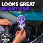Chemical Guys Hanging Air Freshener, Galactic Scent 12 Pack, Great for Cars, Trucks, SUVs, RVs, Home, Garage, Workspace, Dorm