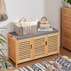 OIASKET Storage Baskets for Organizing, Woven Baskets for Shelves, Rectangle Decorative Organizer for Storage Clothes, Toy, B