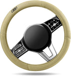Skechers Steering Wheel Cover, Memory Foam Car Steering Wheel Covers,14.5-15inch Anti-Slip Safety Comfortable Design Universa
