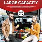 FORTEM Trunk Organizer For SUV Car Trunk Organizer, Foldable Storage, Car Accessories for Women Men, Collapsible Bag, Perfect C