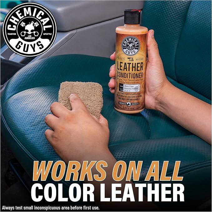 Chemical Guys SPI_401 Vintage Series Leather Conditioner Car Interiors, Furniture, Apparel, Sneakers, Boots, and More (Works 