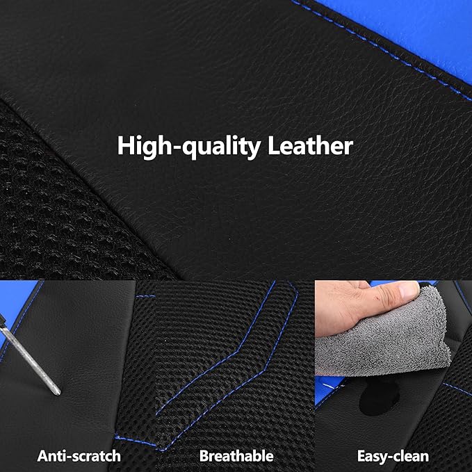 Seat Cover,Sport and Breathable Seat Covers, Anti-Slip Universal Fit Automotive for Cars Sedan SUV and Truck(2 Pieces,Front S