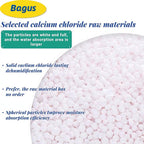 Bagus Moisture Absorbers Boxes (4 Pack) - 10.5 Oz Dehumidification Containers for Closet, Bathroom, Storage, Kitchen, Car,
