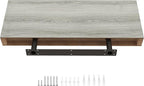 Ballucci Floating Shelf, 36" Wood Wall Shelf with Invisible Brackets for Bathroom, Living Room, Bedroom, Kitchen, Nursery, 6"