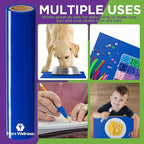 Mars Wellness Non Slip Silicone Grip Material Roll - Anti Slip Large Roll - 7.87" X 3' Feet - Cut to Size - Eating Aids, Baki