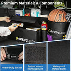Deluxe Car Trunk Organizer For SUV, Backseat Hanging Large Storage With Collapsible And Multiple Pockets For Storage Car Trunk S