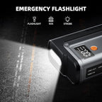 Car Jump Starter 5000A, Jump Starter Portable Battery Pack for 10.0L Gas and 8.0L Diesel Engines, 12V Lithium Jumper Box,