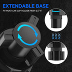 DYLEN Car Cup Holder Expander, 2 in 1 Cup Holder Adapter Extender for Car with Expandable Insert, Fits Yeti, Hydroflask and O