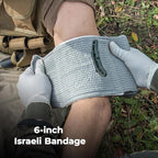 78 PCS IFAK Trauma Kit with Tourniquet, 6-Inch Israeli Bandage, Splint, Tactical First Aid Kit for Car, Camping, Hiking and T