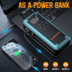 Jump Starter with Air Compressor, Acmount 5000A Car Battery Jump Starter with 150PSI Tire Inflator for Up to 9.0 Gas/8.0L