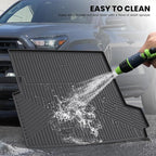 LASFIT Cargo Mat & Backrest Mats for Toyota 2025-2026 4Runner Hybrid(Not Fit Gasoline), All Weather TPE Custom Fit Easy Clean Trunk Mat for 4 Runner 2025 2026 6th gen Hybrid Trunk Mat, Black