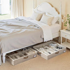 Large Under Bed Storage Containers with Under Bed Shoe Storage