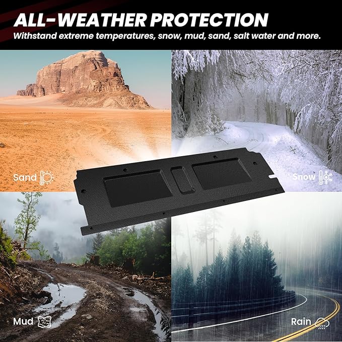 LASFIT Tailgate Mat for Honda Ridgeline 2017 2018 2019 Tailgate Liner, Custom Fit Anti-Scratch Anti-Slip Easy Installation TPE All Weather Tailgate Protector Cover, Black