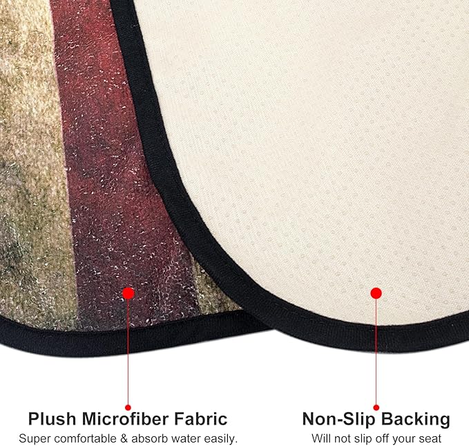 Waterproof Sweating Car Seat Cover for Post Gym Workout, Running, Swimming, Beach and Hiking, Universal Fit Non-Slip Bucket S