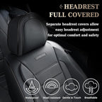 Coverado Seat Covers, Car Seat Covers Front Seats, Car Seat Protector Waterproof, Car Seat Cover, Car Seat Cushion Nappa Leat