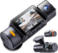 Vantrue New N4S 3 Channel Dash Cam, Front Rear Inside 2.7K+1440P+1440P Dashcam for Cars, Front and Rear Dual Channel, PlatePi