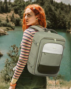 LOVEVOOK Large Travel Backpack for Women, 40L TSA Approved Backpack with 3 Packing Cubes, Personal Item Bag Fits 17" Laptop, 
