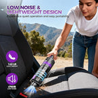 Handheld Vacuum Cordless Rechargeable 2-Speed Modes| 3-in-1 Portable Cordless Vacuum Cleaner with Charging Dock, for Car Home