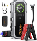 Car Battery Jump Starter with Air Compressor 8000A 160PSI, Car Jumper Starter Portable (All Gas/10L Diesel), Jump Starter