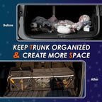 Car Trunk Organizer | Foldable, Waterproof | Trunk Organizer for SUV/Cars | Car Organizers & Storage - Car Accessories for Wo