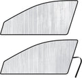 Side Window Front Seat Reflective Sunshade Sun Shade Accessories Custom Fit for 2004 2005 2006 2007 2008 2009 2010 Toyota Sienna Minivan (Set of 2)