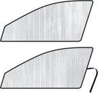 Side Window Front Seat Reflective Sunshade Sun Shade Accessories Custom Fit for 2004 2005 2006 2007 2008 2009 2010 Toyota Sienna Minivan (Set of 2)