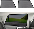 Car Window Shades for 2011-2023 4Runner - Rear Side Window Sun Shade for Baby, Breathable Mesh Car Privacy Window Covers, UV Protection & Heat Insulation for Road Trips Napping Camping (2 PCS)