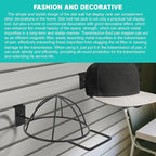 6 Pcs Slat Wall Hat Display Rack, Slat Wall Hat Racks for Vendors, Slatwall Hat Display for Baseball Hats Beanies Wigs Organi